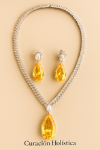 “Full jewelry set including necklace and earrings – elegant composition”