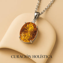 Luxury gift packaging for Curación Holística citrine necklace