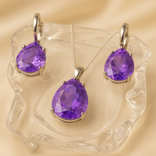 Boho statement amethyst jewelry for healing and elegance