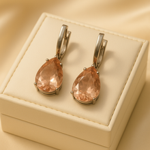 	Natural Morganite gemstone jewelry for healing and love