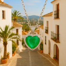 Heart chakra healing crystal jewelry photographed professionally