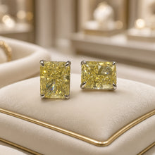 Exclusive Citrine Statement Earrings | Nickel-Free 925 Sterling Silver | Handmade in Spain | Limited Series Curación Holística