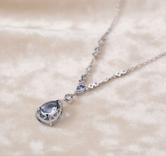 Exquisite Natural Tanzanite Pendant Necklace - Luxury Blue Gemstone Jewelry by Curación Holística | Handcrafted Exclusive Design with Healing Properties - Curacíon Holística