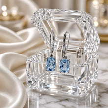 Exclusive Aquamarine Statement Earrings in Nickel-Free Sterling Silver | Spanish Craftsmanship by Curación Holistica