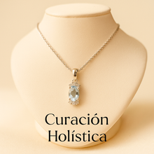Curación Holística exclusive aquamarine necklace for spiritual balance