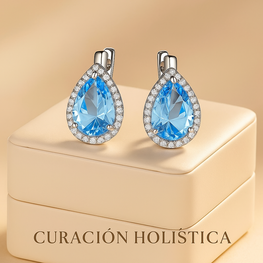 	Gift packaging with Curación Holistica branding and care cloth included