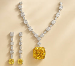 Royal Citrine & Sterling Silver Statement Set: The 