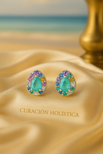 Handmade Paraiba Tourmaline Stud Earrings Sterling Silver