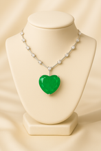 Curación Holística necklace photographed in natural light setting