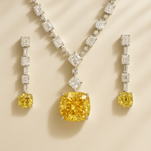 Royal Citrine & Sterling Silver Statement Set: The 