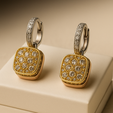Curación Holística exclusive statement earrings with gemstone sparkle