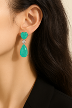 Handmade sterling silver earrings with luxury finish