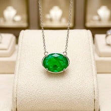 Handmade Exclusive Chrome Diopside Necklace in Nickel-Free Sterling Silver | Limited Spanish Series by Curación Holística