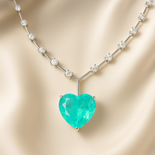 Elegant sterling silver boho necklace on satin background