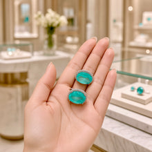 Exclusive Handmade Paraiba Tourmaline Statement Earrings in Sterling Silver | Limited Series by Curación Holistica