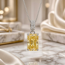Collar Llamativo de Citrino Exclusivo | Colgante de Plata de Ley 925 sin Níquel | Joyería Española Hecha a Mano de Edición Limitada | Collar de Cristal Curativo para Sanación Holística