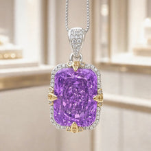 Statement Amethyst & White Quartz Necklace | Sterling Silver, Nickel-Free | Spanish Craftsmanship, Limited Series