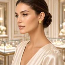 Exclusive Citrine Statement Earrings | Nickel-Free 925 Sterling Silver | Handmade in Spain | Limited Series Curación Holística