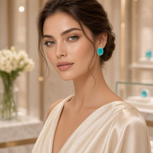 Exclusive Handmade Paraiba Tourmaline Statement Earrings in Sterling Silver | Limited Series by Curación Holistica