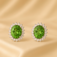 Boho statement earrings with healing crystals