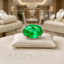 Handmade Exclusive Chrome Diopside Necklace in Nickel-Free Sterling Silver | Limited Spanish Series by Curación Holística