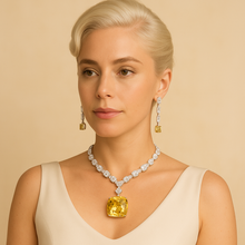Royal Citrine & Sterling Silver Statement Set: The 