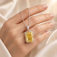 Collar Llamativo Exclusivo de Citrino Hecho a Mano en Plata de Ley sin Níquel | Artesanía Española de Curación Holística | Colgante de Lujo de Edición Limitada