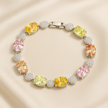 Multi-Stone Sterling Silver Healing Bracelet – Exclusive Statement Boho Jewelry - Curacíon Holística