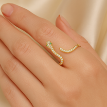 Statement boho ring representing transformation and rebirth