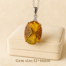 Luxury gift packaging for Curación Holística citrine necklace