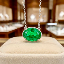 Handmade Exclusive Chrome Diopside Necklace in Nickel-Free Sterling Silver | Limited Spanish Series by Curación Holística