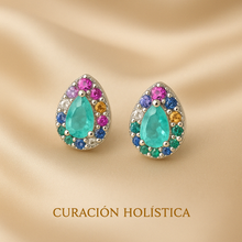 Elegant Handmade Paraiba Tourmaline Studs with Sterling Silver