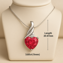 Curación Holística exclusive statement ruby heart jewelry