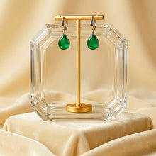 Verdant Tears of the Earth: Emerald & Sterling Echoes