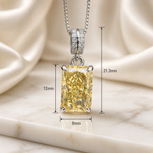 Collar Llamativo de Citrino Exclusivo | Colgante de Plata de Ley 925 sin Níquel | Joyería Española Hecha a Mano de Edición Limitada | Collar de Cristal Curativo para Sanación Holística