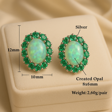 	“Luxury gemstone earrings handmade with sterling silver and natural stones”