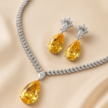 Full jewelry set including necklace and earrings – elegant composition”