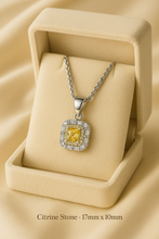 Boho Style Citrine Necklace with White Quartz Accents - Handmade Luxury”