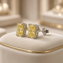 Exclusive Citrine Statement Earrings | Nickel-Free 925 Sterling Silver | Handmade in Spain | Limited Series Curación Holística