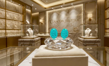 Exclusive Handmade Paraiba Tourmaline Stud Earrings 925 Sterling Silver | Luxury Statement Jewelry | Vibrant Blue Green Gemstone | Gift for Her | Free Shipping